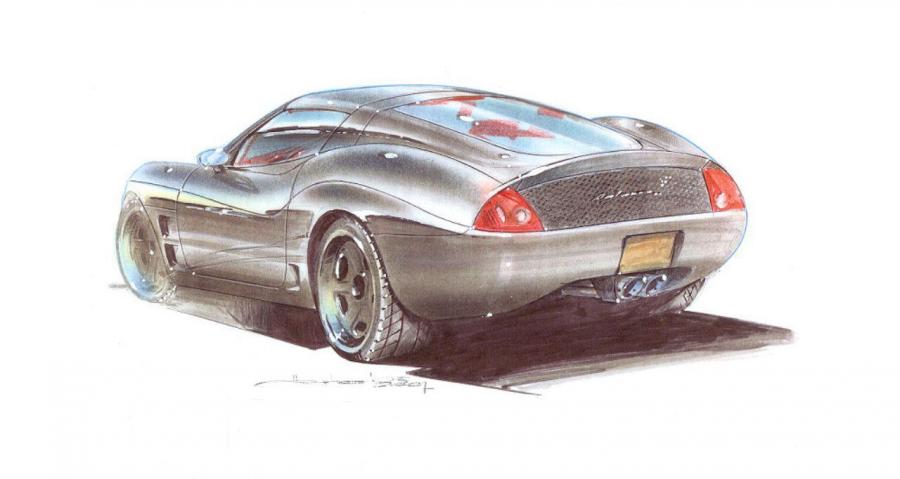 Эскиз n2a Motors Anteros XTM Roadster 2008 года  (фото 14 из 14)